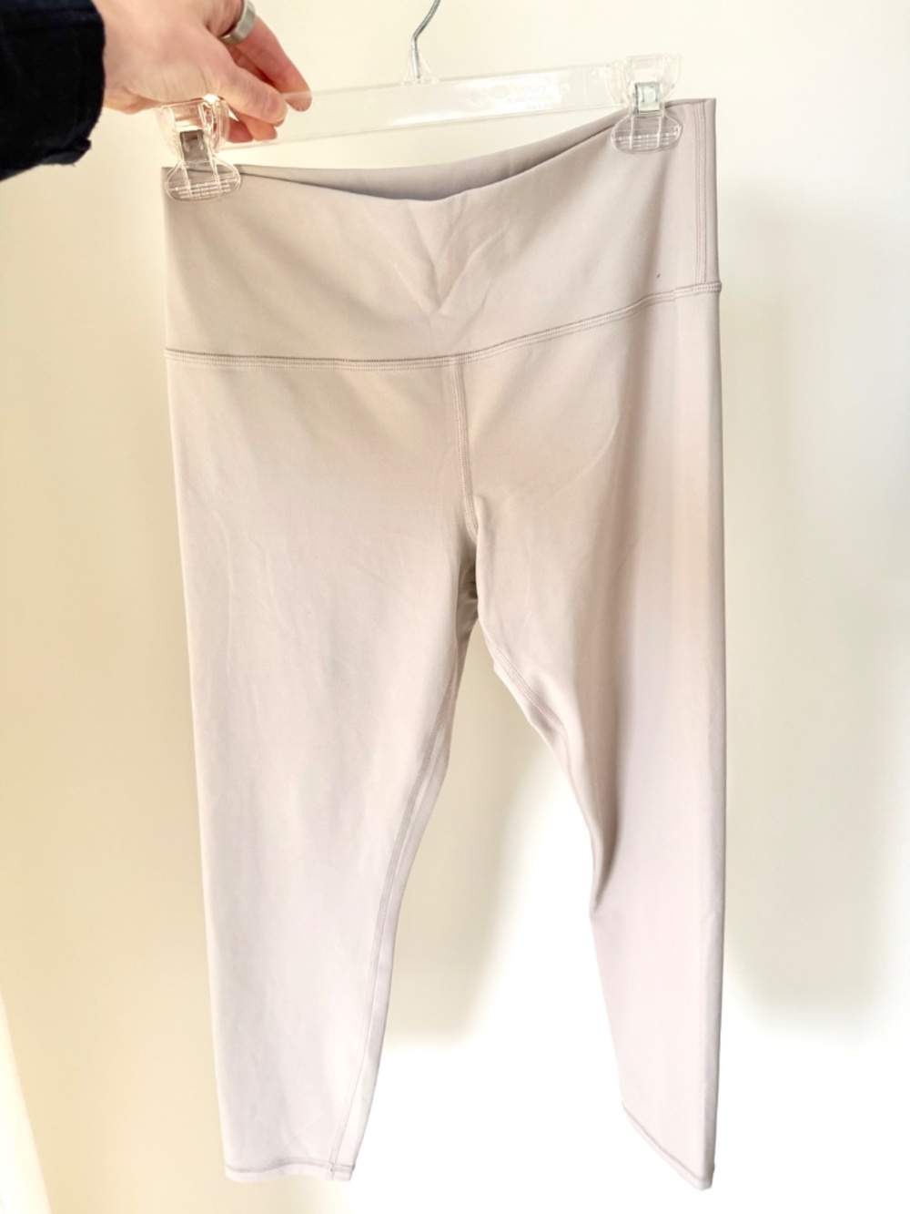 Athleta Elation Ultra High Rise 7/8 Tight Leggings Mushroom Brown Size Large - Picture 5 of 7